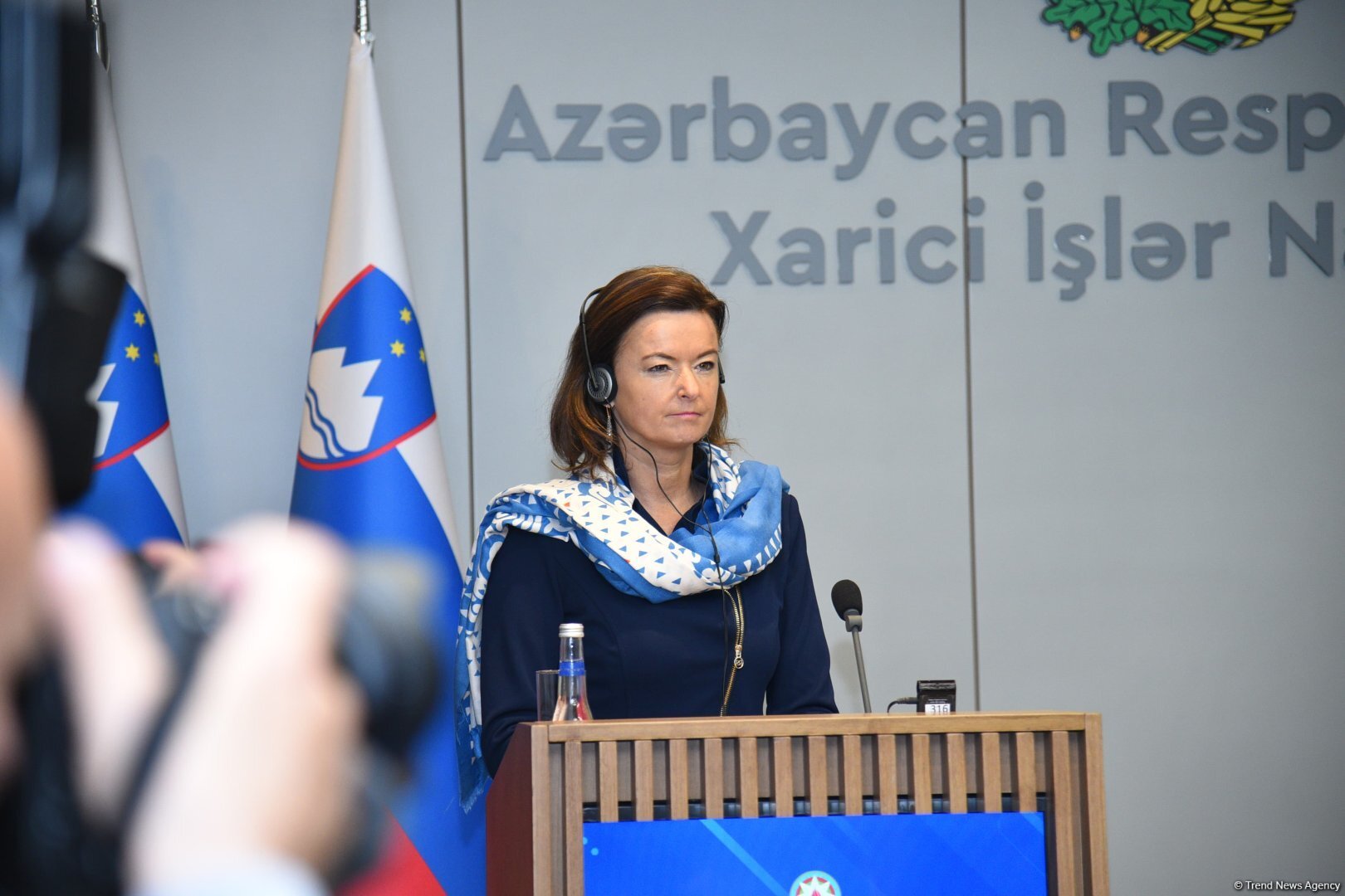 Sloveniya Azərbaycan və Ermənistan arasında sülh sazişi üzrə ilkin razılaşmaları alqışlayır - Tanya Fayon