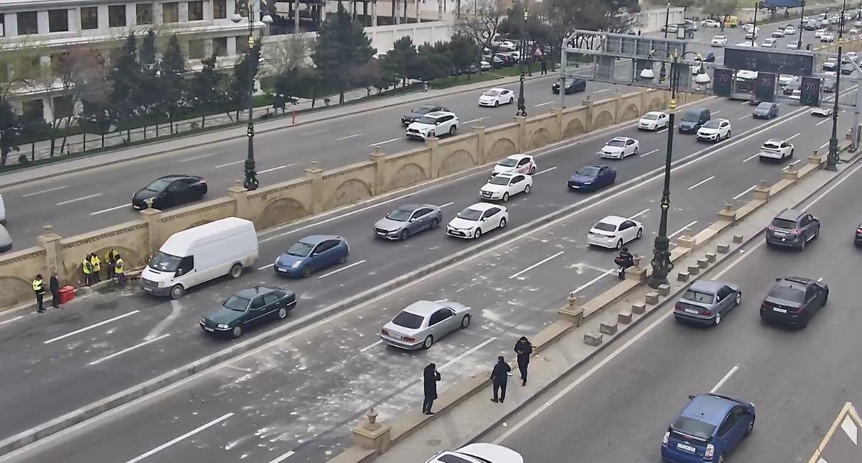 Daxili İşlər Nazirliyi Nəqliyyatı İntellektual İdarəetmə Mərkəzi məlumat yaydı