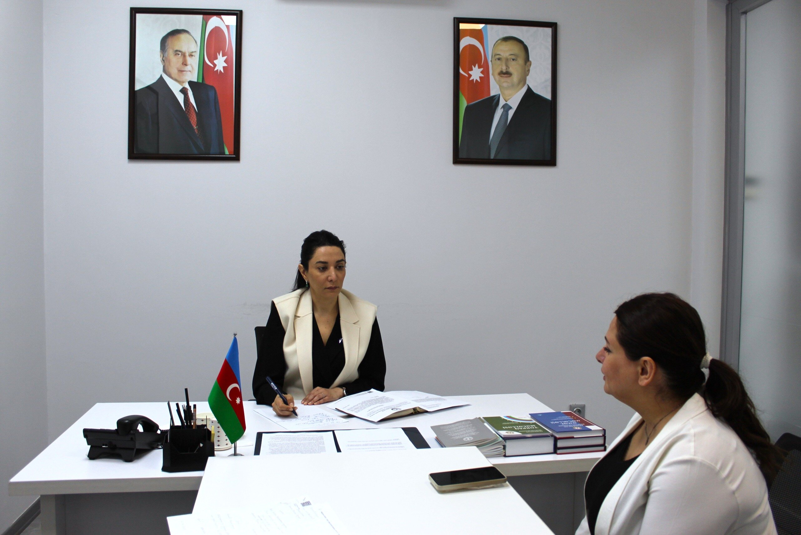 Ombudsman Səbinə Əliyeva növbəti vətəndaş qəbulu keçirib