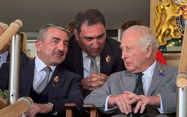 Elçin Quliyev III Çarlzla bir arada - Fotolar
