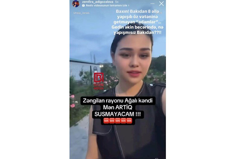 "Nə yapışmısınız, Bakıdan? Gedin, əkin becərin də..."