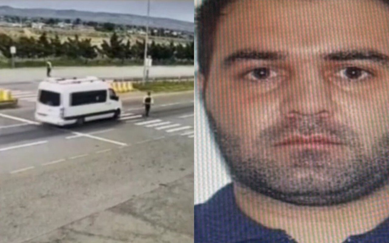 Sərxoş halda mikroavtobus idarə edən şəxs həbs olundu - VİDEO