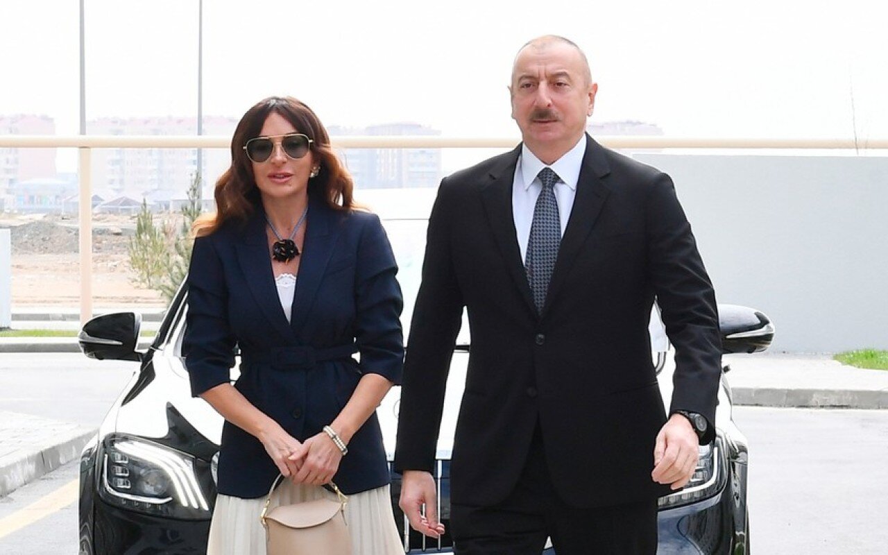 Prezident və xanımı Patriarx Kirill ilə görüşdü