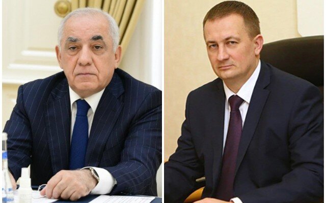 Azərbaycan və Belarus baş nazirləri arasında geniştərkibli görüş keçirildi