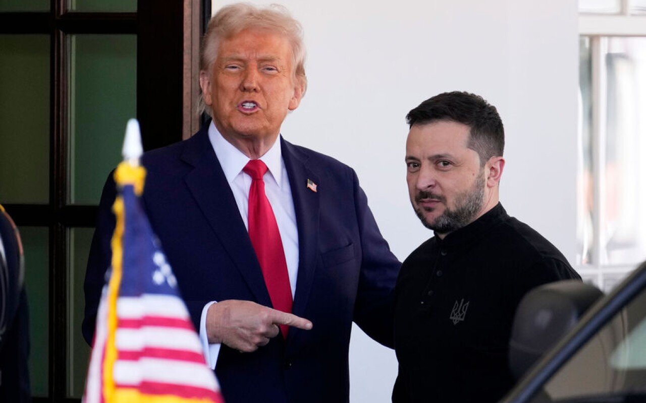 Tramp Zelenski ilə danışıqlara hazırlaşır
