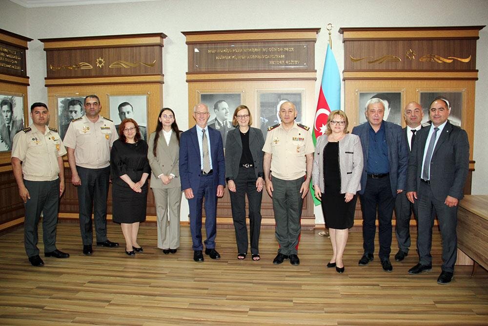 NATO-nun ekspertləri Milli Müdafiə Universitetində