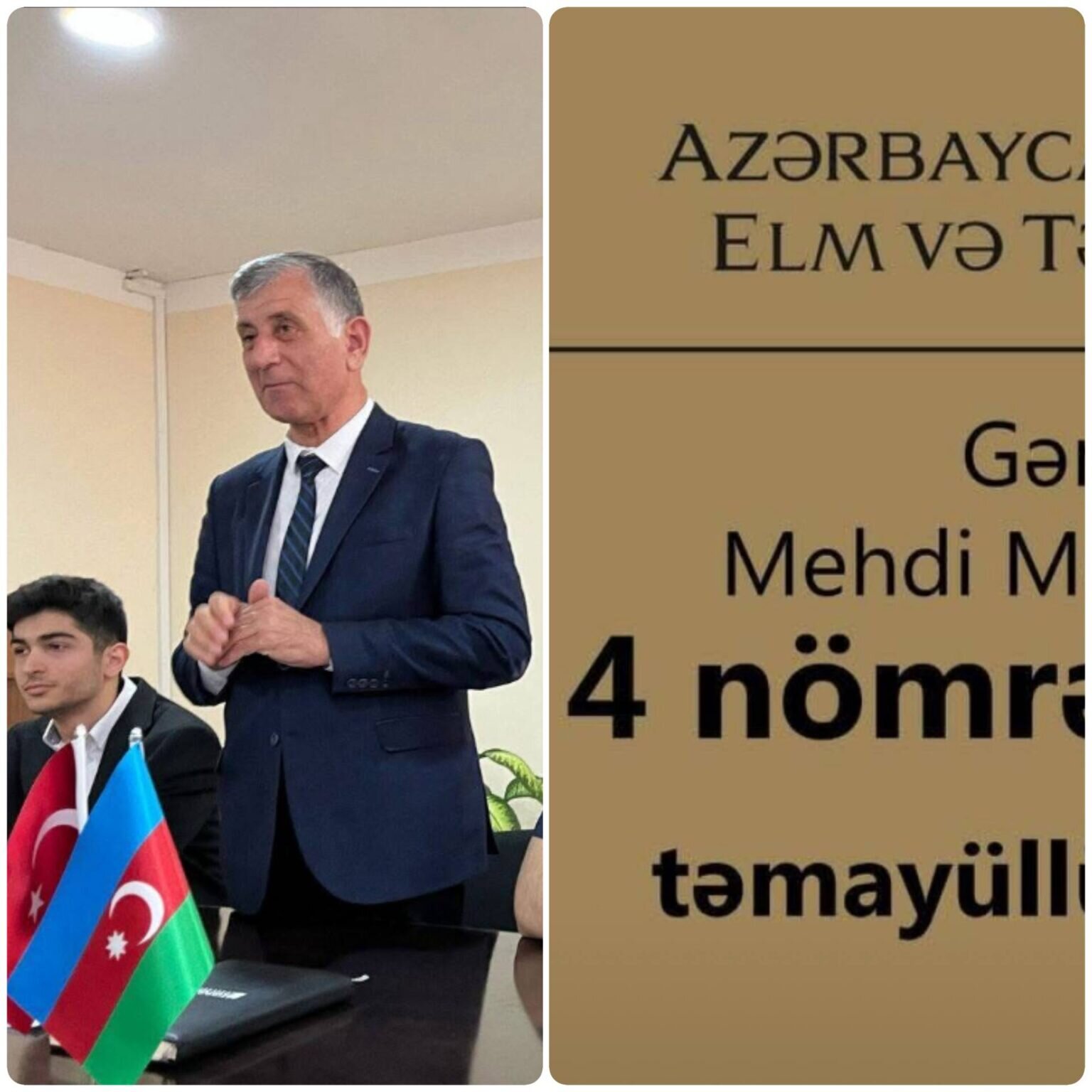 Gəncənin bu məktəbində Əlifba bayramı üçün pul yığılır - DİREKTORDAN REAKSİYA
