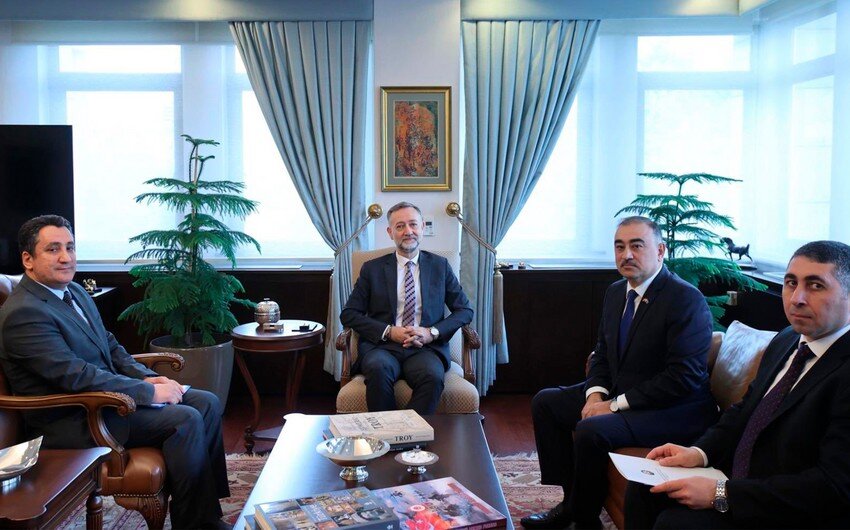 Azərbaycan səfiri Türkiyənin XİN başçısının müavini ilə regional gündəmi müzakirə edib