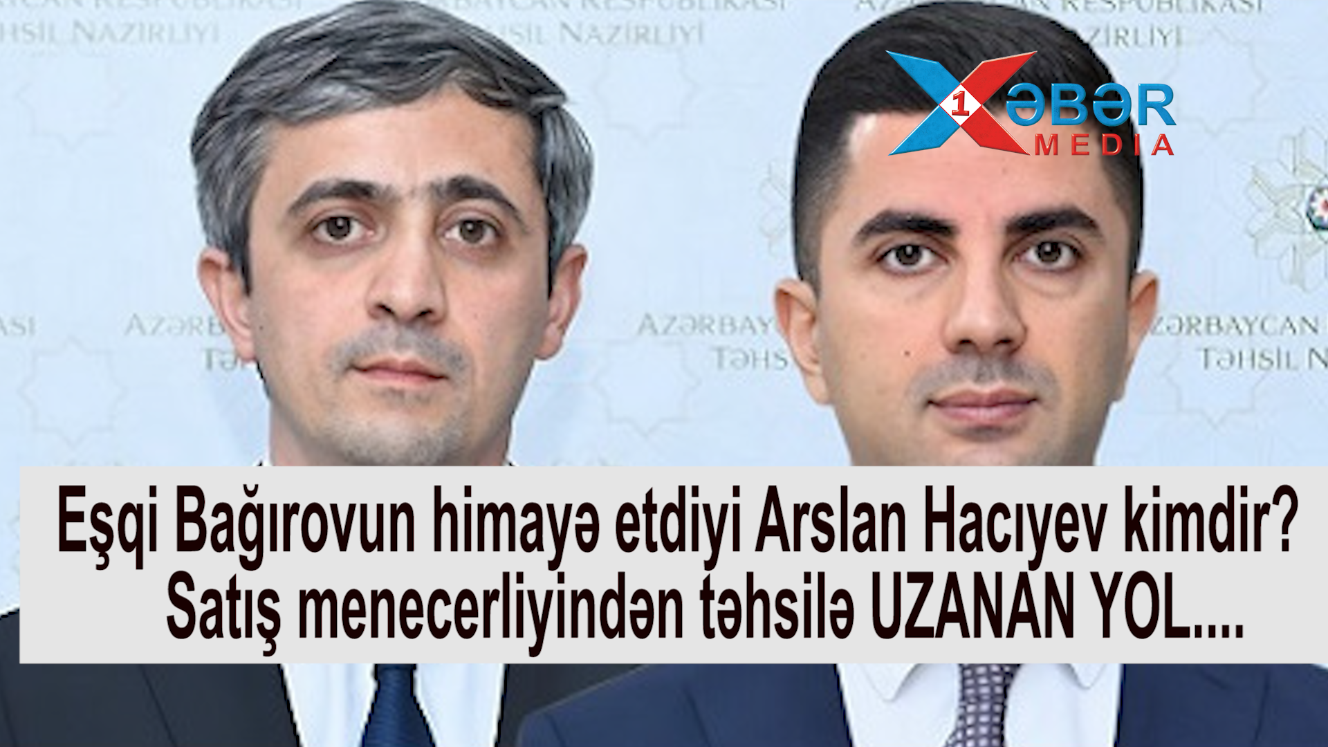 Eşqi Bağırovun himayə etdiyi Arslan Hacıyev kimdir?Satış menecerliyindən təhsilə UZANAN YOL...-VİDEO.