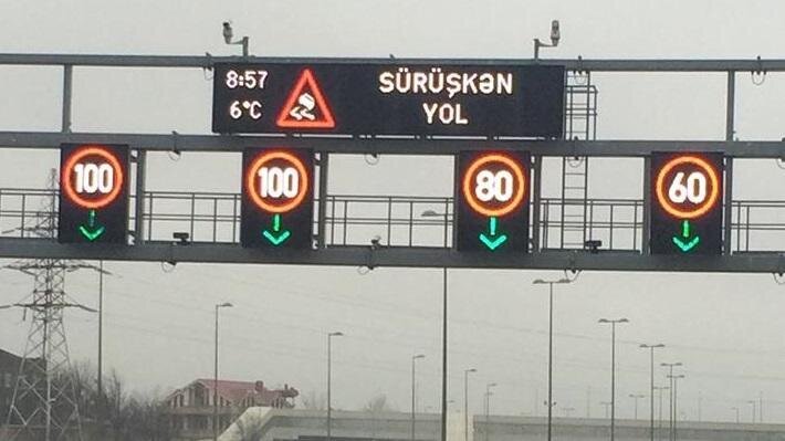 Sürücülərin diqqətinə: Sürət həddi aşağı salındı!