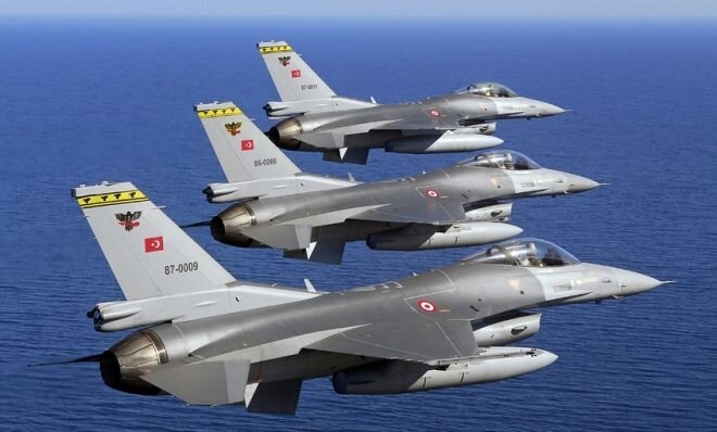 Türkiyə və İsrail qırıcıları Suriyada üz-üzə gəldi