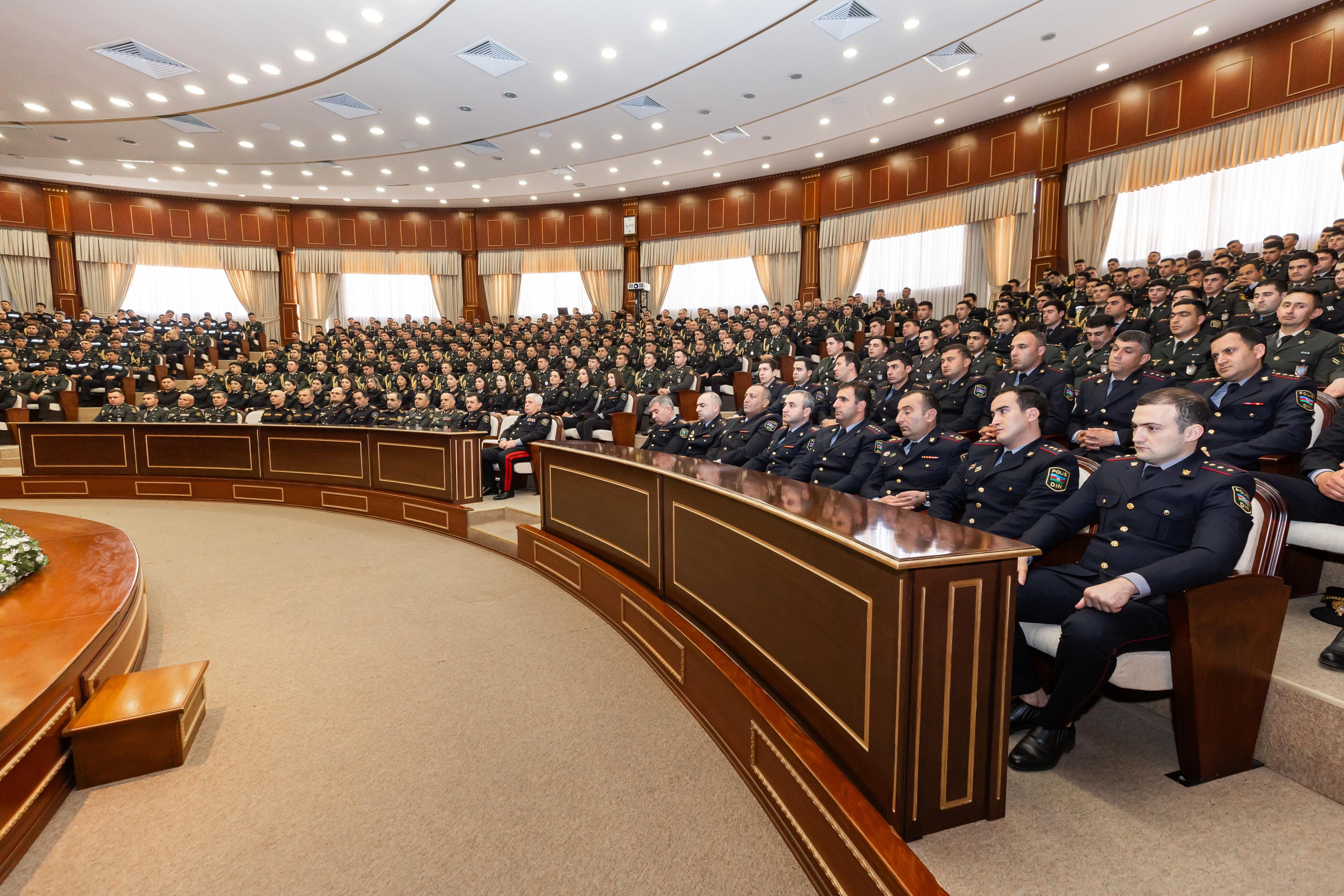 DİN-də ümummilli lider Heydər Əliyevin ildönümünə həsr olunmuş tədbir keçirilib