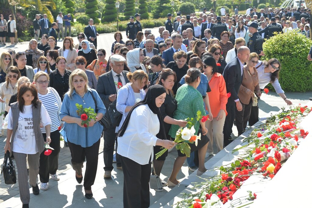 Lənkəranda Heydər Əliyevin anadan olmasının 102-ci illiyi qeyd edilib