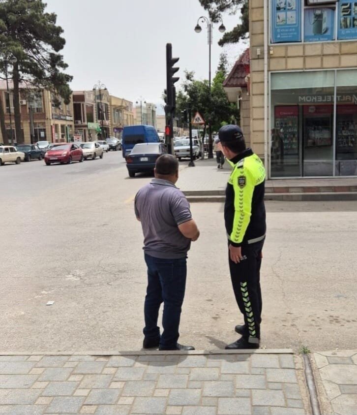 “Piyadalar, diqqətli olun!” şərti adı altında profilaktik tədbir keçirildi
