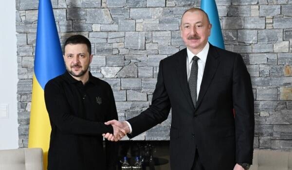 Zelenski İlham Əliyevi təbrik etdi