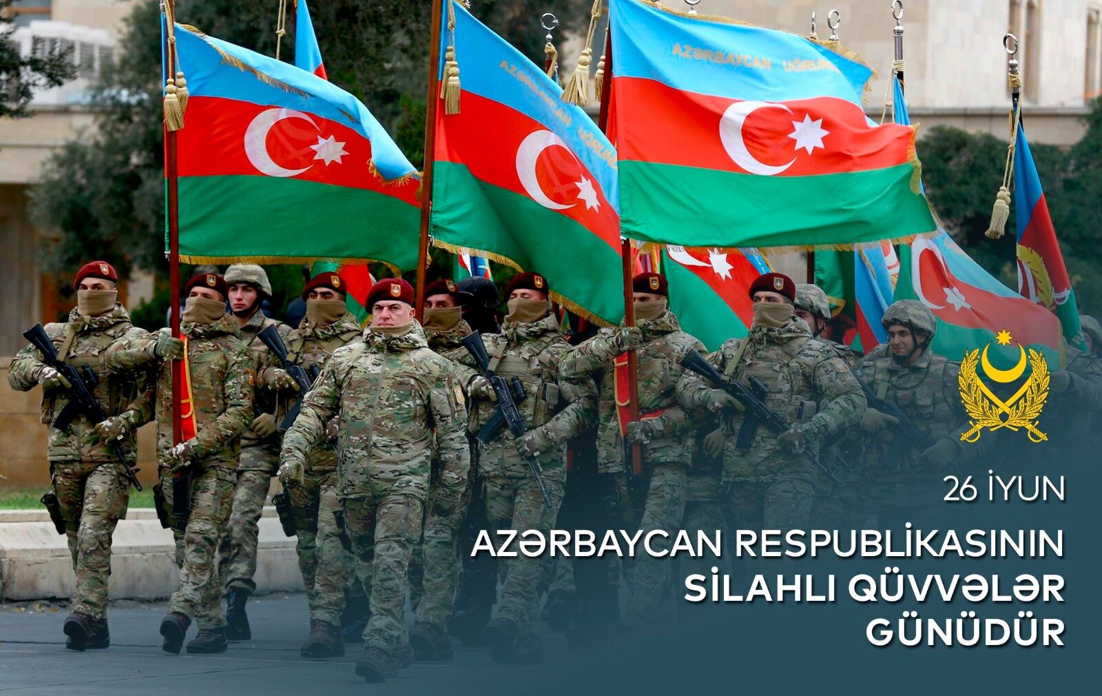 Bu gün Azərbaycan xalqı öz Ali Baş Komandanı, Milli Ordusu ilə fəxr edir