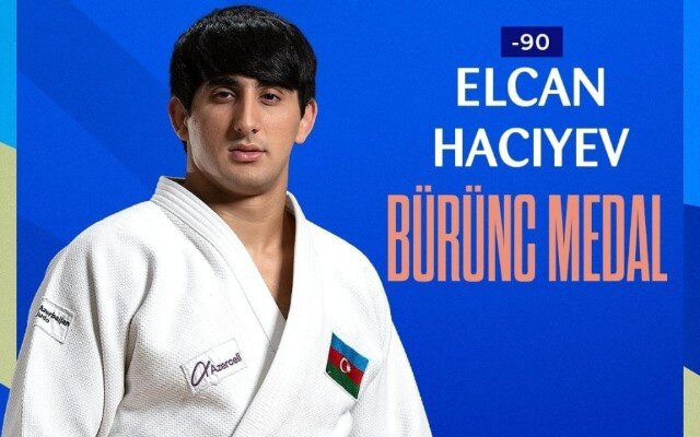 Azərbaycan cüdoçusu bürünc medal qazandı