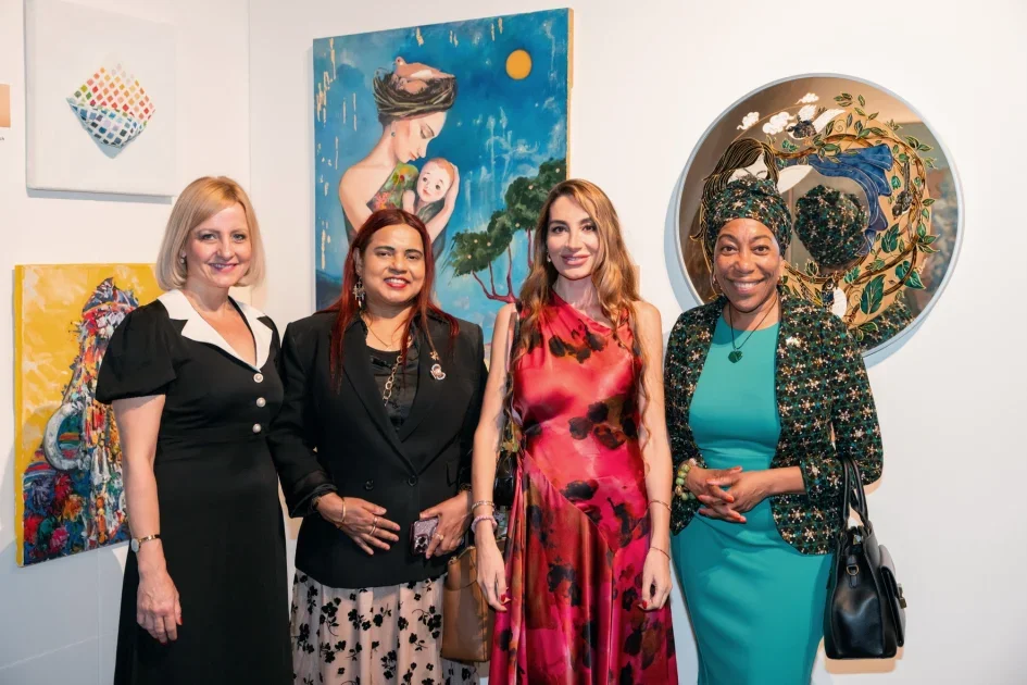 Leyla və Arzu Əliyevalar London Dizayn Biennalesində
