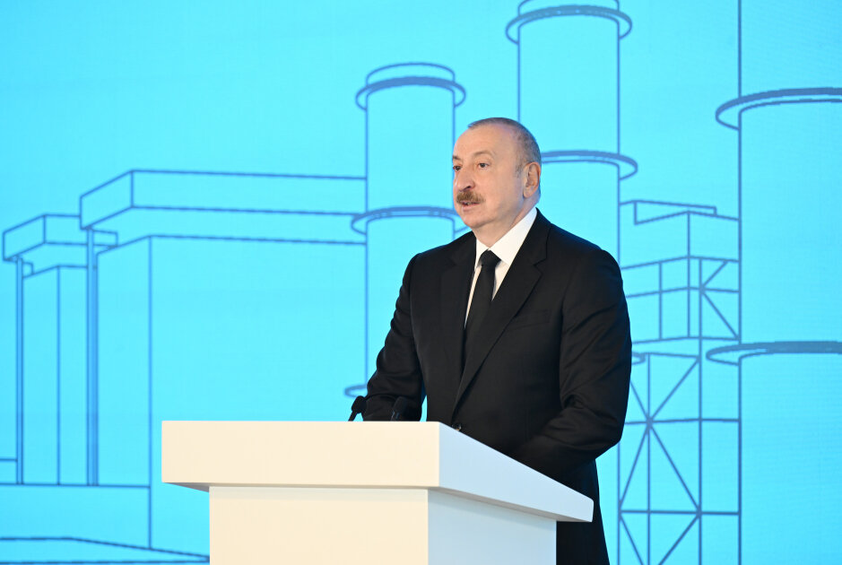Mingəçevirdə “8 Noyabr” Elektrik Stansiyasının açılış mərasimi keçirilib YENİLƏNİB