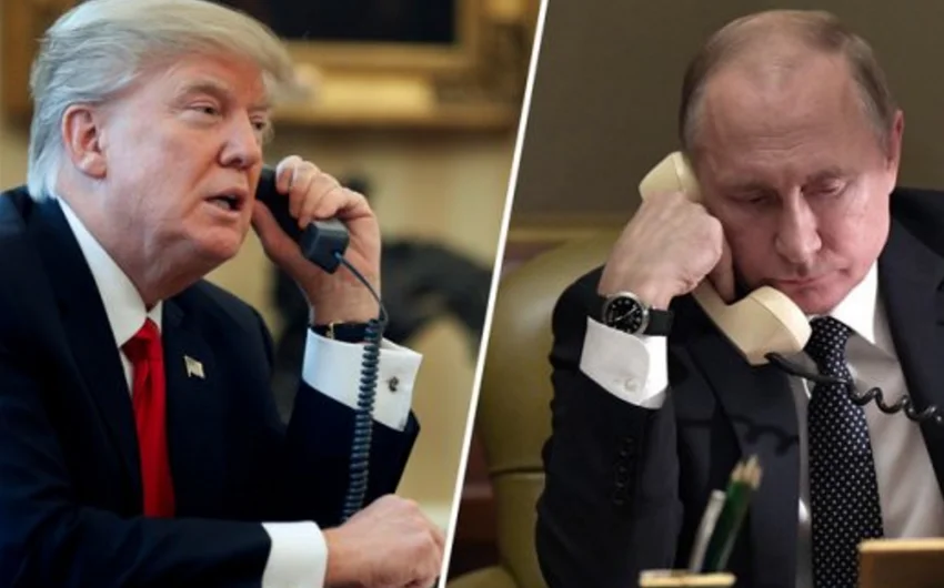 Tramp və Putin arasında kritik telefon danışığı: Gündəlikdə yeni mövzu var
