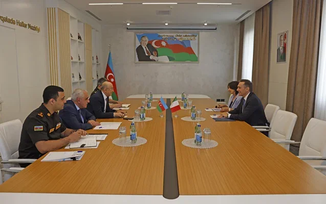 Kəmaləddin Heydərov İtaliya səfiri ilə görüşdü