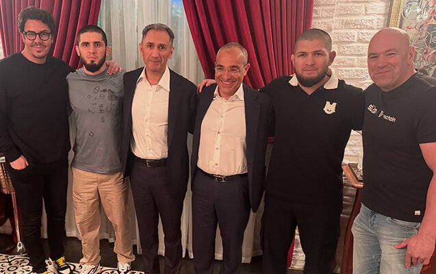Həbib azərbaycanlı nazirlərlə bir arada