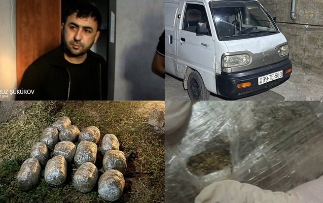 Çörək maşınında narkotik daşıyırmış... - Video