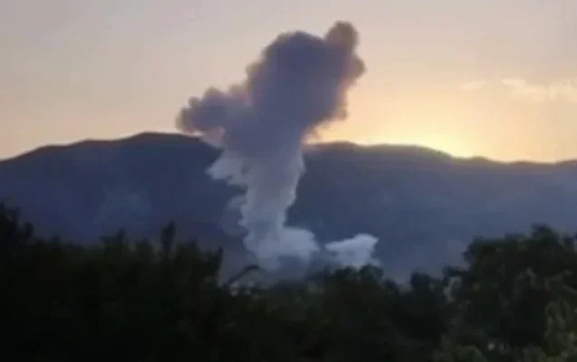 Təbrizdə neft zavodu vuruldu - Video