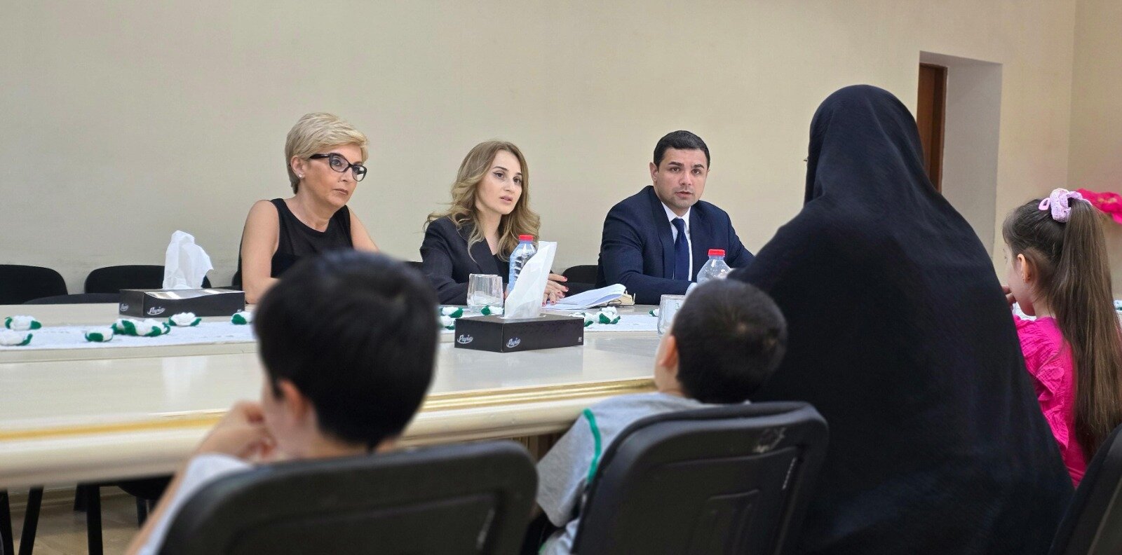 Ombudsmanın nümayəndələri Suriyadan repatriasiya olunmuş şəxslərlə görüşüblər