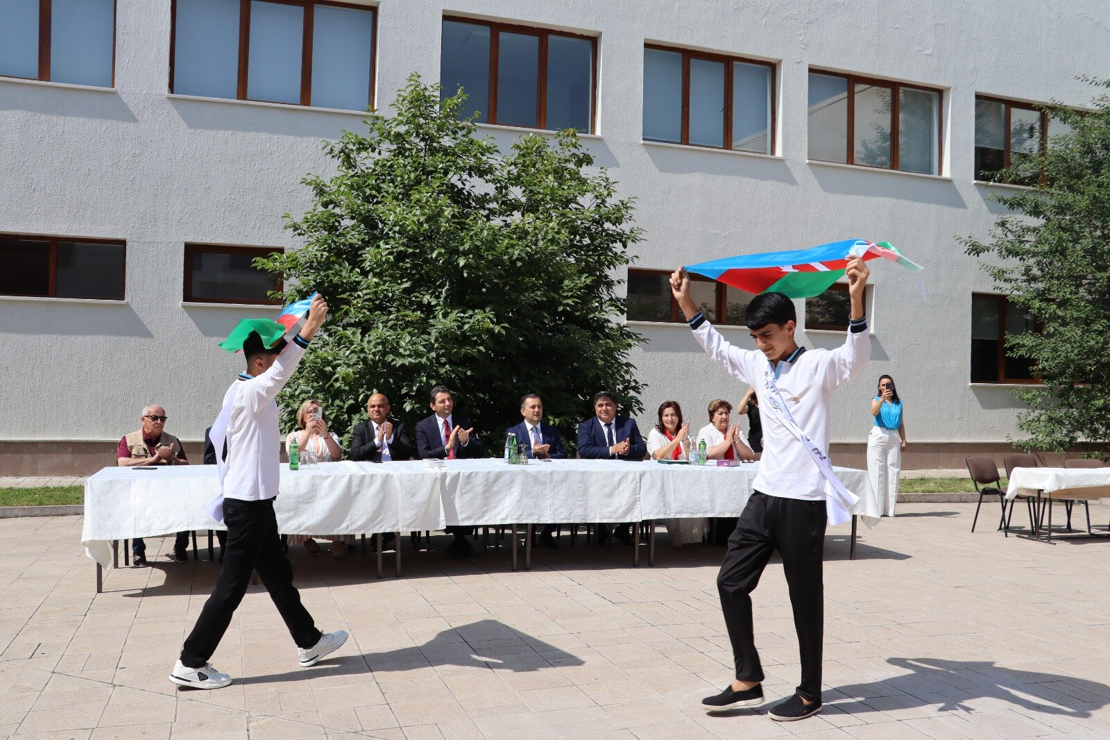 Xankəndidə  37 ildən son zəng çalındı
