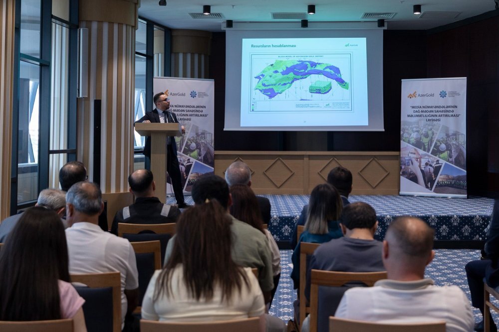 “AzerGold” QSC və Medianın İnkişafı Agentliyi jurnalistlər üçün növbəti təlim və mediatur təşkil edib