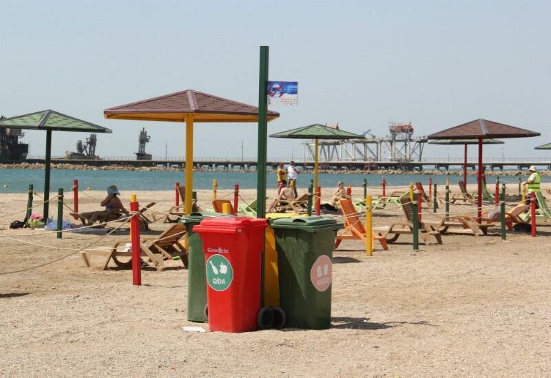 Çimərliklərdə dəniz suyunun temperaturu açıqlandı