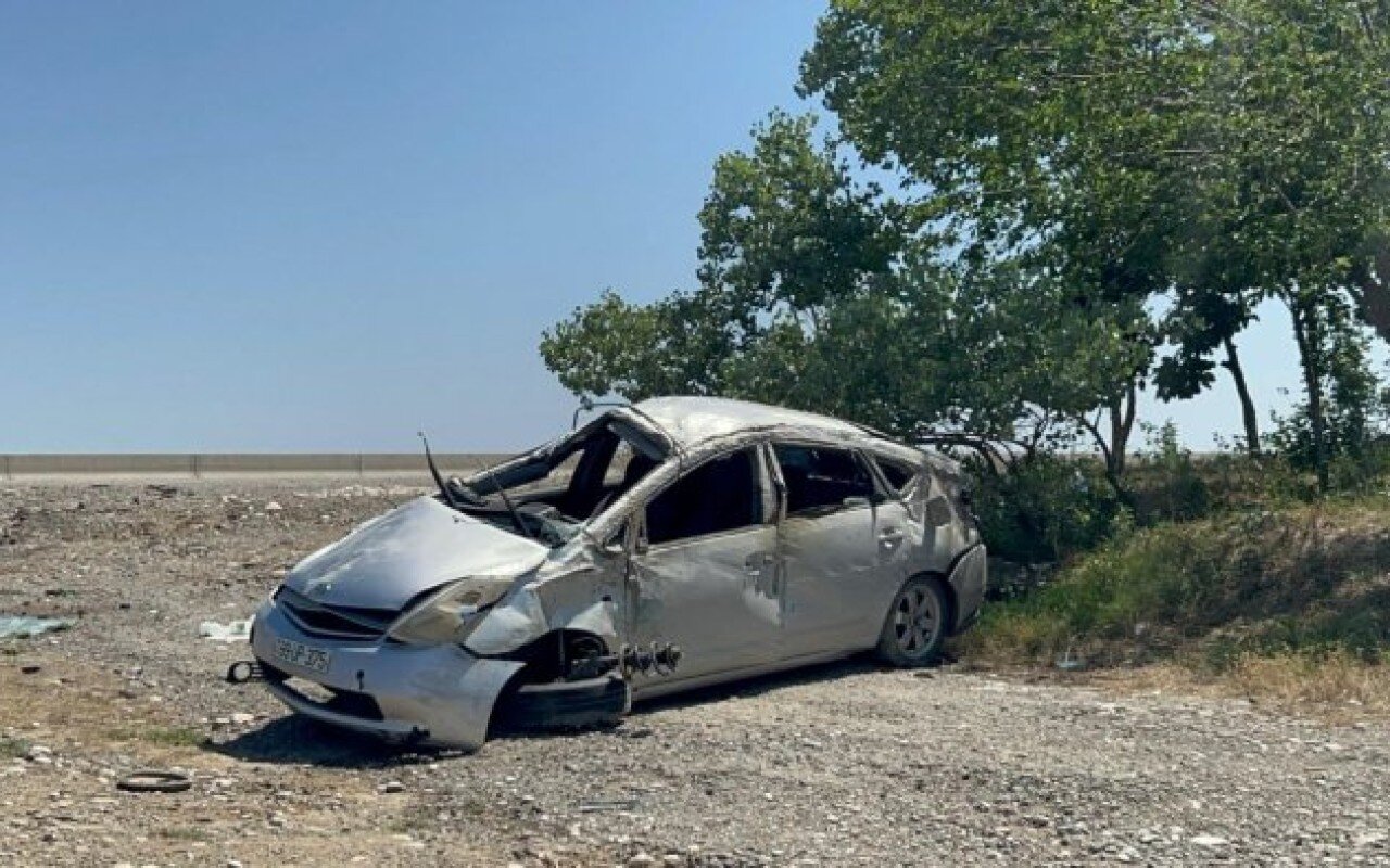 Goranboyda "Prius" aşdı