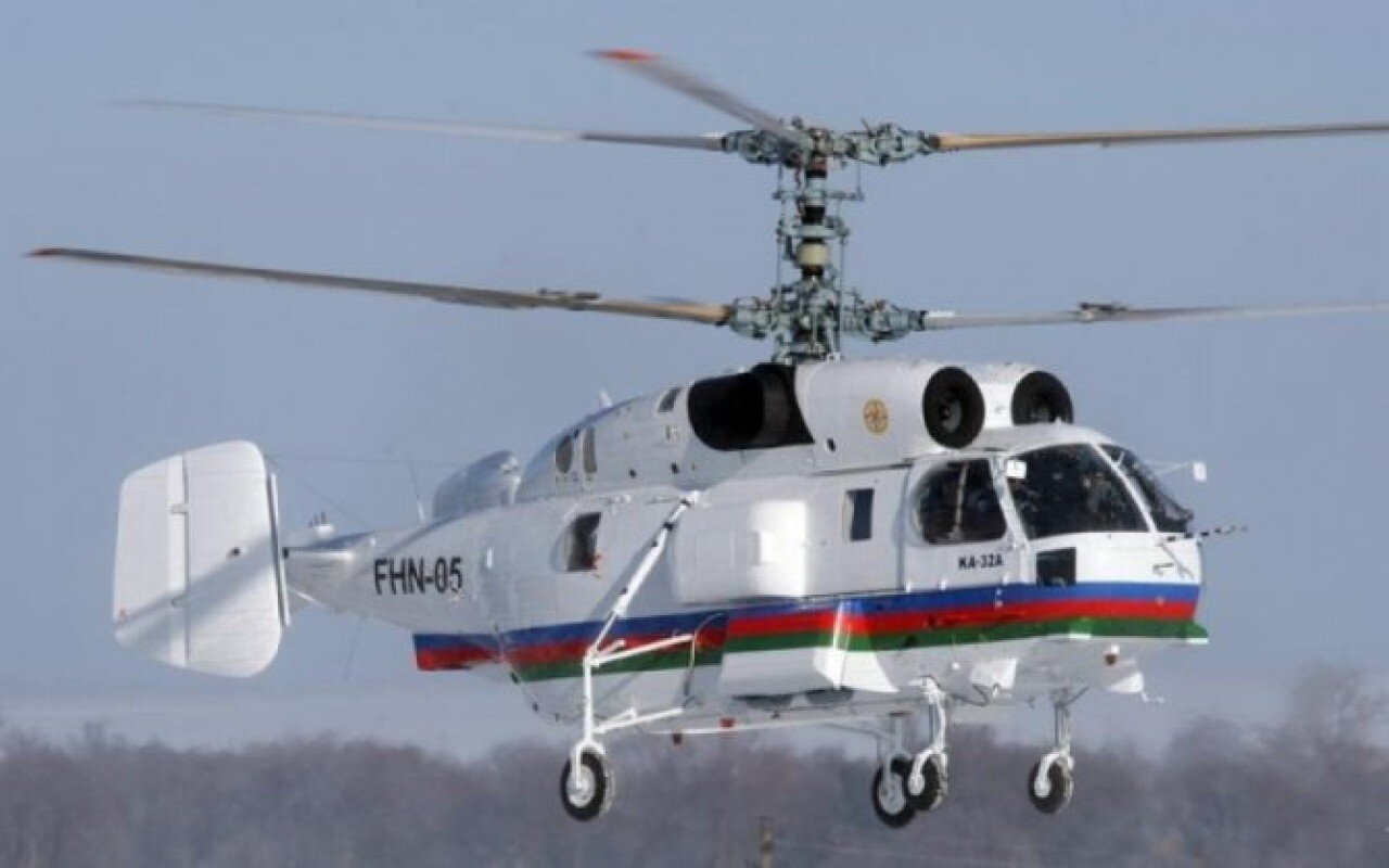 Füzulidə yanğın başladı - Helikopter cəlb olundu