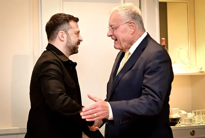 Zelenski Trampın nümayəndəsi ilə hava hücumundan müdafiə və Rusiyaya qarşı sanksiyaların gücləndirilməsini müzakirə edib