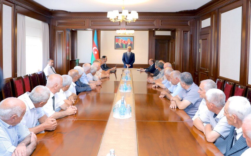 Fuad Nəcəfli Ordubad rayon ictimaiyyətinin nümayəndələri ilə görüşüb, problemlər və təkliflər dinlənilib