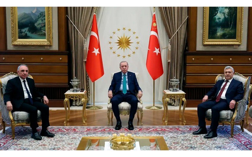 Rəcəb Tayyib Ərdoğan Kamran Əliyevi qəbul etdi