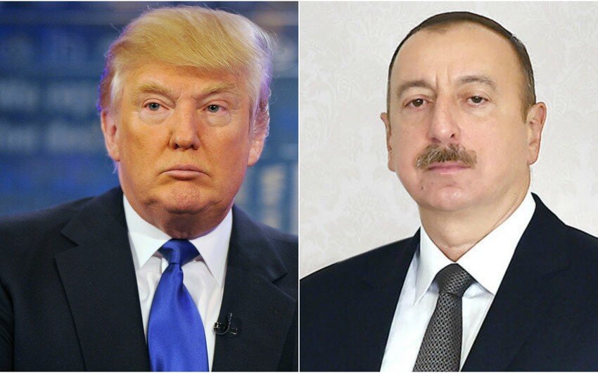 İlham Əliyev Donald Trampı təbrik etdi