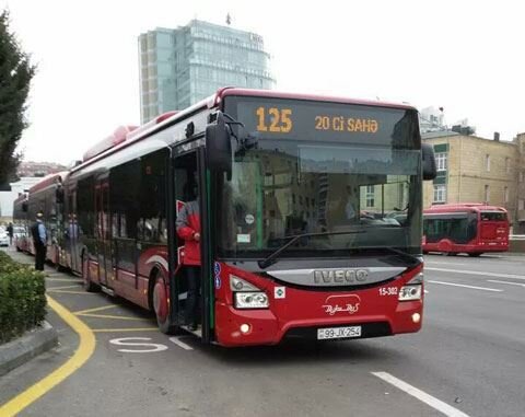 “BakuBus”la səfər edən sərnişinlərin sayı artıb