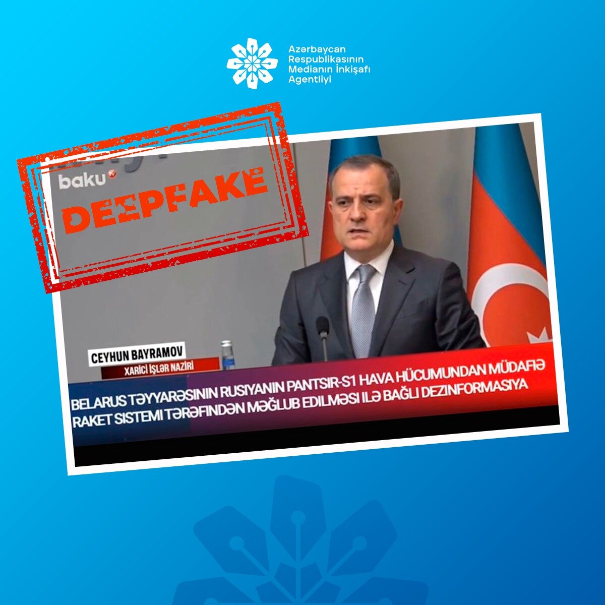 Azərbaycan Respublikasının Medianın İnkişafı Agentliyinin açıqlaması