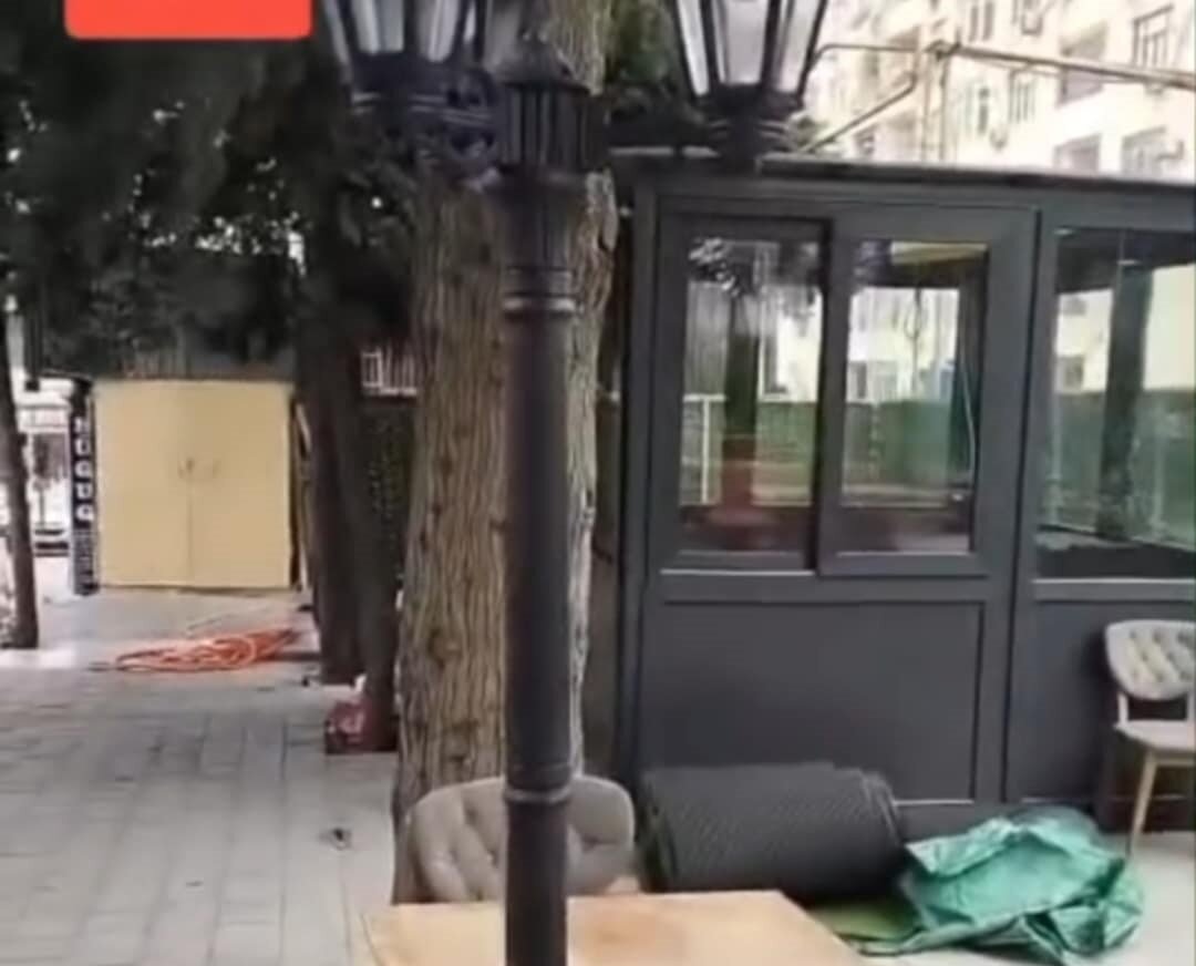 Sarayeva küçəsində qanunsuz obyektin açılışına hansı məmur icazə verib?
