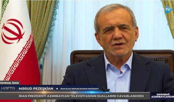 Heç vaxt Trampa qarşı buna dəstək verməmişik - Pezeşkian