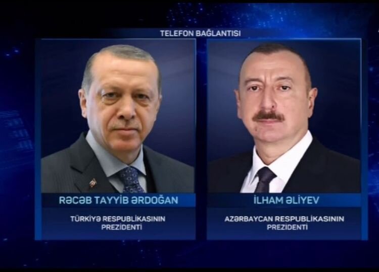 İlham Əliyev Ərdoğana zəng etdi