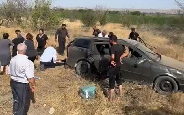 Şəhid ailəsi qəzaya düşdü