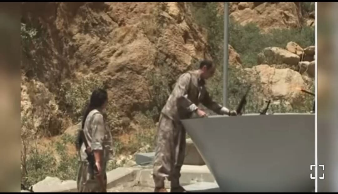 PKK-çıların tərksilah olmasının YENİ GÖRÜNTÜLƏRİ-VİDEO