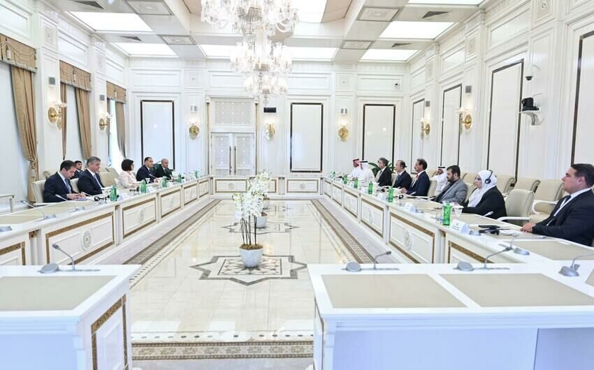 Sahibə Qafarova Çin Milli Audit Ofisinin rəhbəri ilə görüşdü