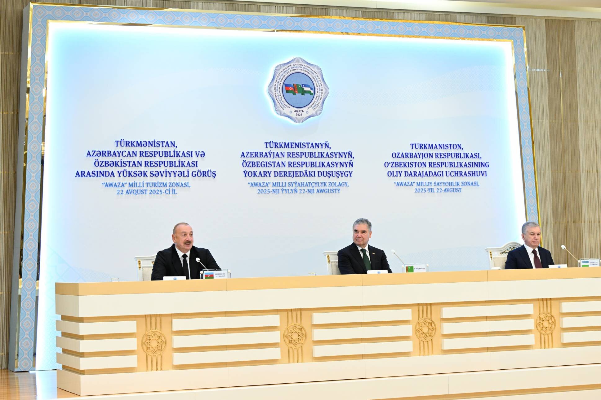 Qarşılıqlı ehtiramla keçən üçtərəfli görüş -gələcəkdə daha böyük amallarla davam  etdiriləcək inamın təsdiqidir