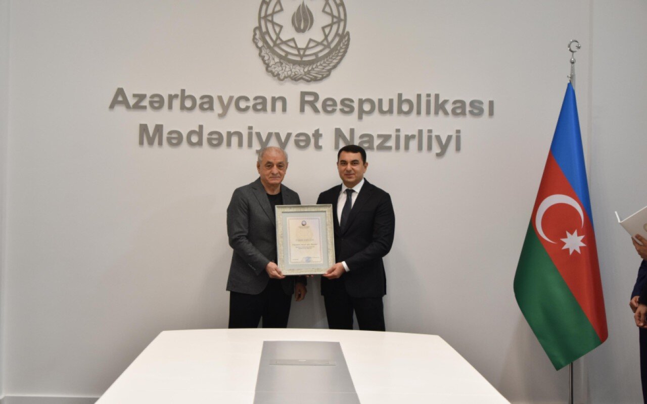Mədəniyyət Nazirliyində Fəxrəddin Manafovla görüş olub - FOTO