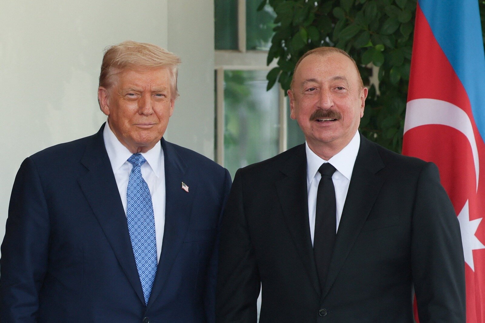 İlham Əliyev Trampa təşəkkür etdi