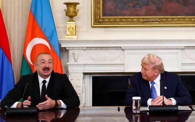 Trampın səfər sualına İlham Əliyevdən səmimi cavab